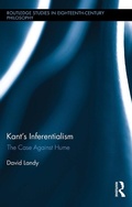 Cover: Kant's Inferentialism - Routledge
