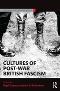 Cover: Cultures of Post-War British Fascism - Routledge