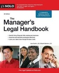 Cover: The Manager's Legal Handbook - NOLO