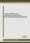 Cover: Chemical, Material and Metallurgical Engineering IV - Trans Tech Publications Ltd