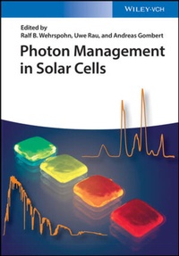 Enlarge image Cover: Photon Management in Solar Cells - Wiley-VCH