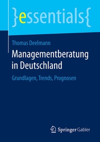 Abbildung von: Managementberatung in Deutschland - Springer Gabler