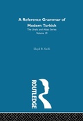 Cover: A Reference Grammar of Modern Turkish - Routledge
