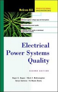 Enlarge image Cover: Electrical Power Systems Quality - McGraw-Hill Professional