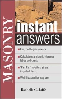 Enlarge image Cover: Masonry Instant Answers - McGraw-Hill Professional
