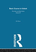 Cover: Basic Course in Uzbek - Routledge
