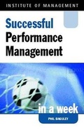 Cover: Performance Management in a Week - John Murray Learning