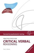 Cover: Succeed at Psychometric Testing: Critical Verbal Reasoning Second Edition - John Murray Learning
