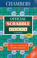 Cover: Chambers Official Scrabble Lists - Chambers