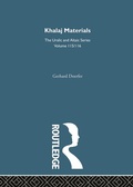 Cover: Khalaj Materials - Routledge
