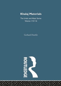Enlarge image Cover: Khalaj Materials - Routledge