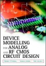 Cover: Device Modeling for Analog and RF CMOS Circuit Design - Wiley