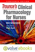 Cover: Trounce's Clinical Pharmacology for Nurses - Churchill Livingstone