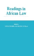 Cover: Readings in African Law Cb - Routledge