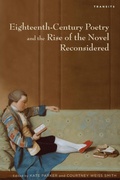 Cover: Eighteenth-Century Poetry and the Rise of the Novel Reconsidered - Bucknell University Press,U.S.