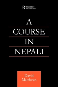 Enlarge image Cover: Course in Nepali - Routledge