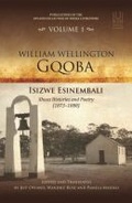 Cover: William Wellington Gqoba - University of KwaZulu-Natal Press