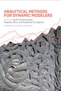Cover: Analytical Methods for Dynamic Modelers - MIT Press