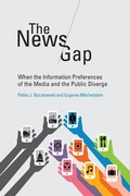 Cover: The News Gap - MIT Press
