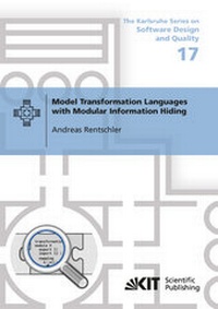 Enlarge image Cover: Model Transformation Languages with Modular Information Hiding - KIT Scientific Publishing