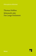 Cover: Behemoth oder Das Lange Parlament - Meiner