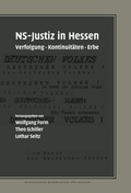 Cover: NS-Justiz in Hessen - Historische Kommission f&uuml;r Hessen