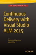 Cover: Continuous Delivery with Visual Studio ALM 2015 - APress