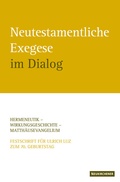 Cover: Neutestamentliche Exegese im Dialog - Vandenhoeck & Ruprecht