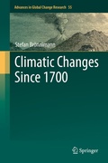 Cover: Climatic Changes Since 1700 - Springer
