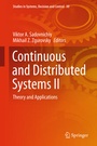 Cover: Continuous and Distributed Systems II - Springer