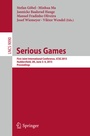 Cover: Serious Games - Springer