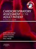 Cover: Cardiorespiratory Assessment of the Adult Patient - Churchill Livingstone