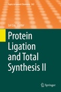 Cover: Protein Ligation and Total Synthesis II - Springer