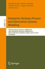 Cover: Enterprise, Business-Process and Information Systems Modeling - Springer