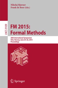 Abbildung von: FM 2015: Formal Methods - Springer