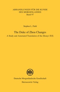 Enlarge image Cover: The Duke of Zhou Changes - Harrassowitz Verlag