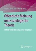 Cover: &Ouml;ffentliche Meinung und soziologische Theorie - Springer VS