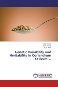 Cover: Genetic Variability and Heritability in Coriandrum sativum L. - LAP Lambert Academic Publishing