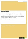 Cover: Crowdsourcing and Risk-Management - GRIN Verlag