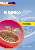 Cover: Business for Intermediate GNVQ Teacher Support Pack - Collins Educational