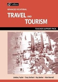 Cover: Travel and Tourism for Vocational A-level Teacher Support Pack - Collins Educational