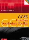 Cover: GCSE German Vocabulary Learning Toolkit - Collins Educational