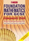 Cover: Foundation Mathematics for GCSE Homework Book - Collins Educational