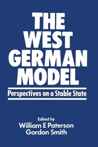 Enlarge image Cover: The West German Model - Routledge