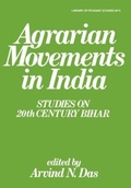 Cover: Agrarian Movements in India - Routledge