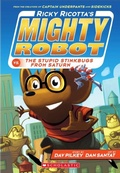 Cover: Ricky Ricotta's Mighty Robot and the Stupid Stinkbugs from Saturn - Scholastic