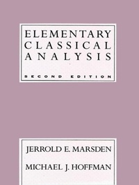 Abbildung von: Elementary Classical Analysis - W.H.Freeman & Co Ltd