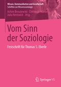 Cover: Vom Sinn der Soziologie - Springer VS