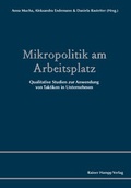 Cover: Mikropolitik am Arbeitsplatz - Edition Rainer Hampp