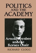 Cover: Politics and the Academy - Routledge